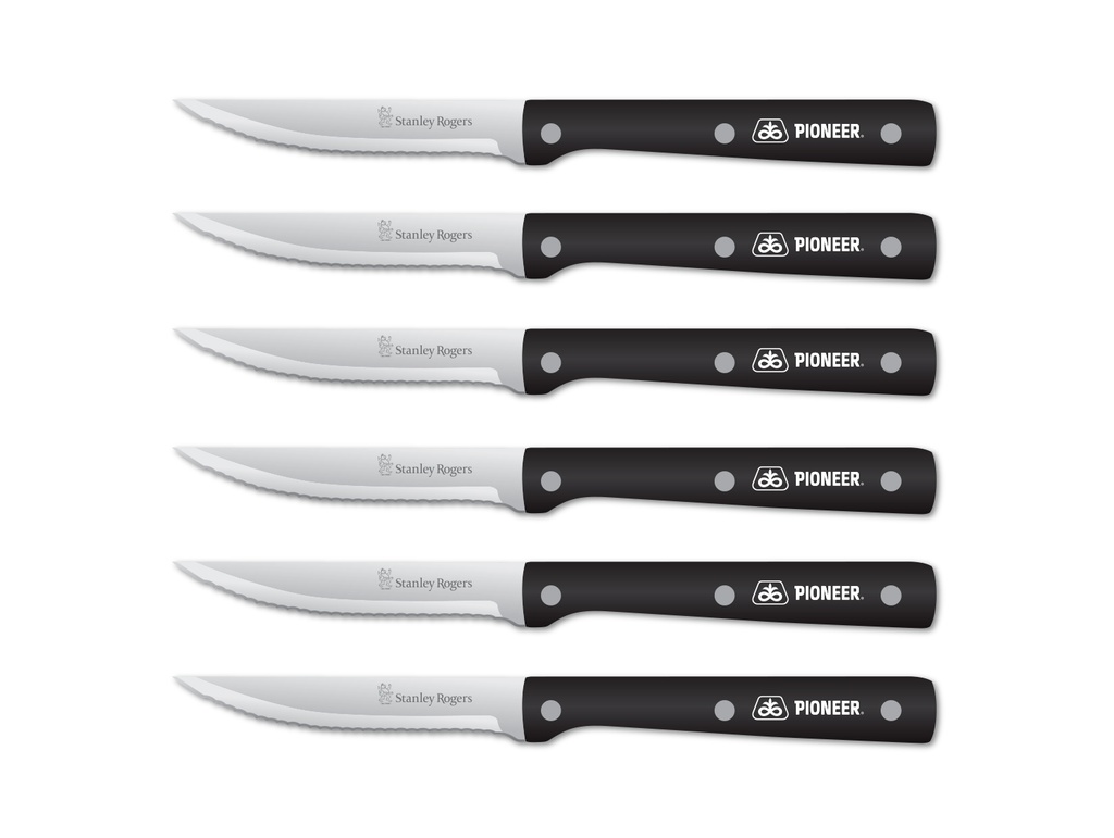 Pioneer 6 PC Steak Knife Set
