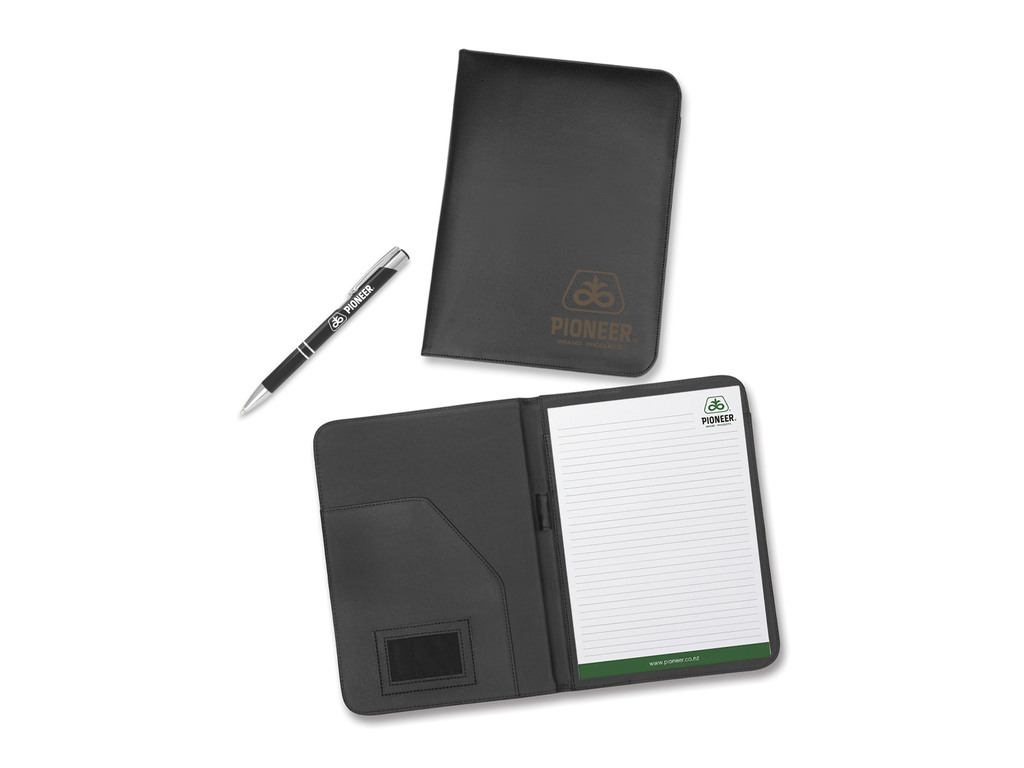 Leeds Portfolio w/ A4 Notepad + Pen