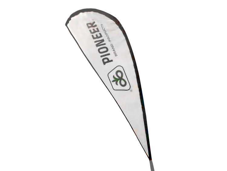 Teardrop Banner Pioneer Full Colour