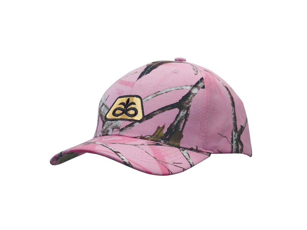 Cotton Pink Camo Cap