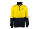 Hi Vis Cotton 1/2 Zip Fleece