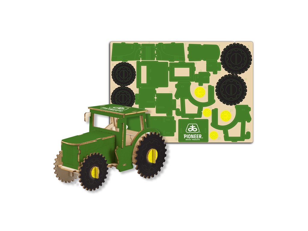 Tractor Wooden Model Kit