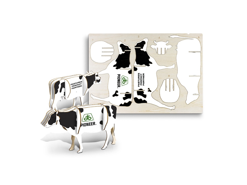 Cow Wooden Model Kit